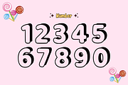 Morning Bubbles - Display Font, a Font by KiddoGlyphs Studio (Thumbnail 5 of 5)