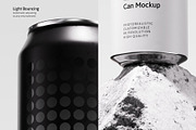 500ml Can Mockup | Brick Scene, a Packaging Mockup by AY Mock-Ups (Thumbnail 4 of 7)
