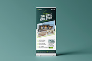 Real Estate Roll-Up Banner Template, a Poster Template by vectorlnk (Thumbnail 1 of 5)