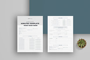 Meeting Minutes Template | Canva, a Stationery Template by obayes (Thumbnail 2 of 4)