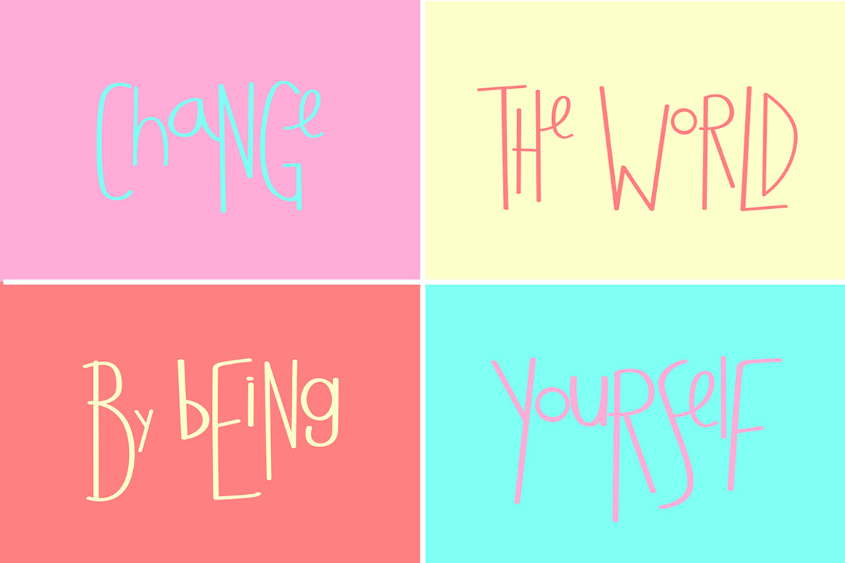 Wild Thorn Font preview 5
