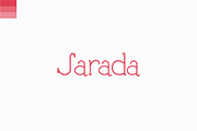 Sarada font, a Slab Serif Font by Emyself Design (Thumbnail 1 of 7)