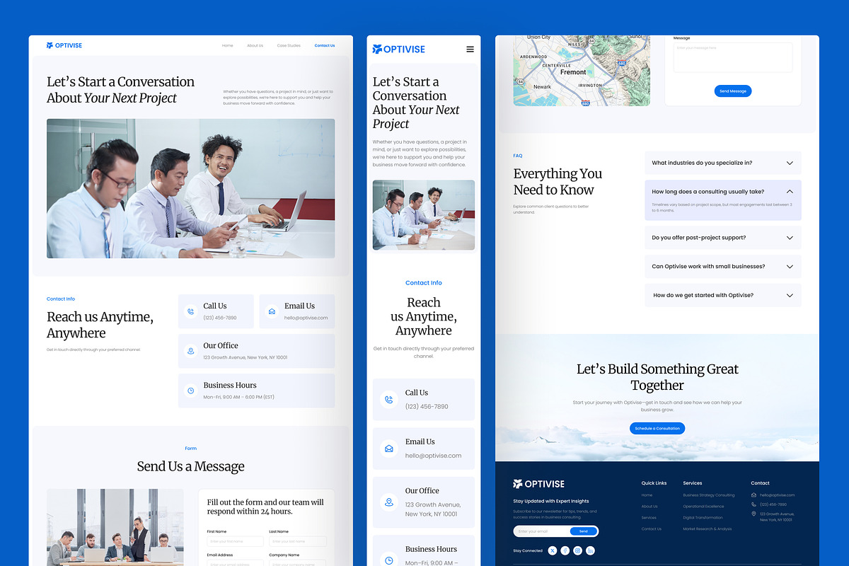 Business Consulting Website, an UI Kit Template by peterdraw (Photo 6 of 7)