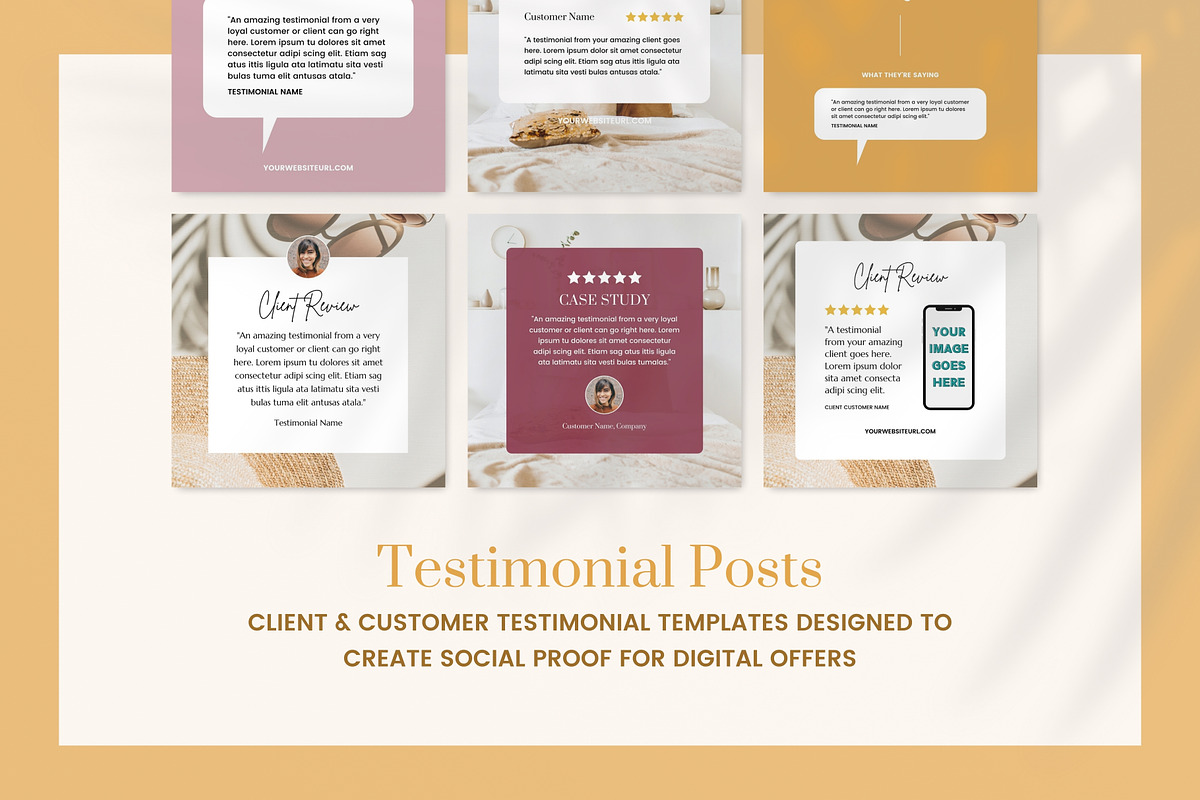 40 Facebook & Instagram Ad Templates, a Social Media Template by Fallon Gerst (Photo 8 of 11)