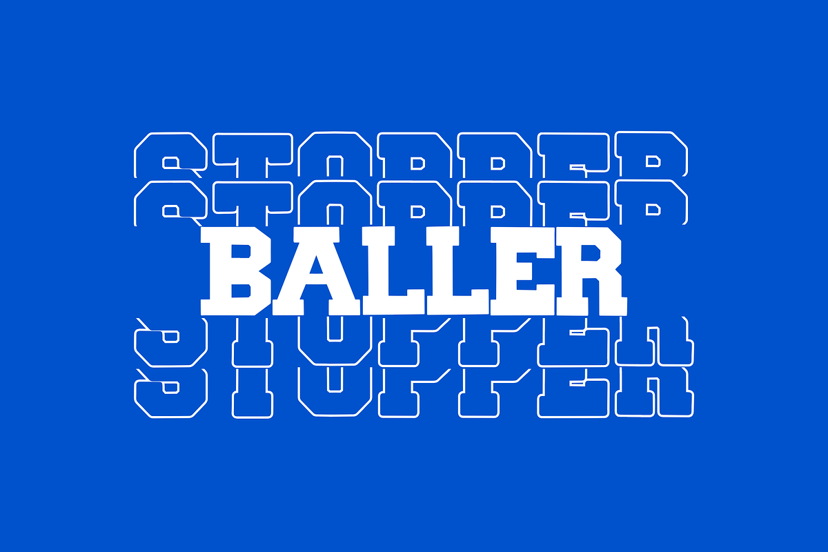 Scholar Stacked Monogram, a Serif Font by Dm Studio (Photo 8 of 10)