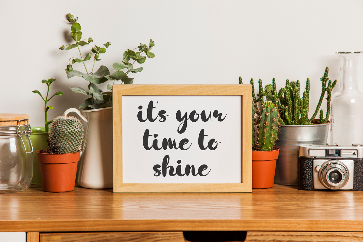 Golden Rainbow, a Script Font by Essentials Studio (Photo 6 of 9)