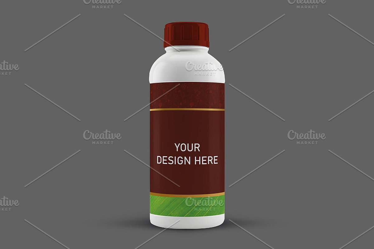 Agricultural Chemical Bottle Mockup, a Mockup by Zans Graphic (Photo 3 of 3)