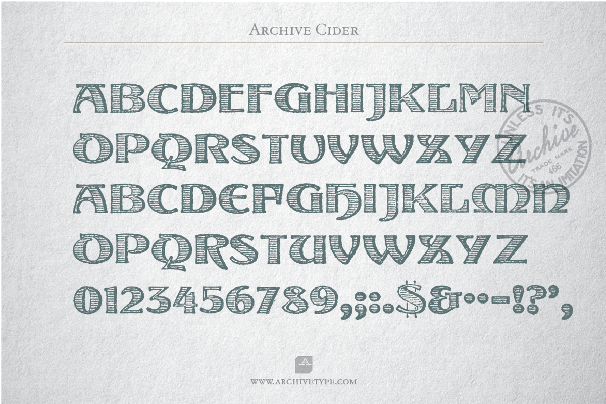 Archive Cider preview 3
