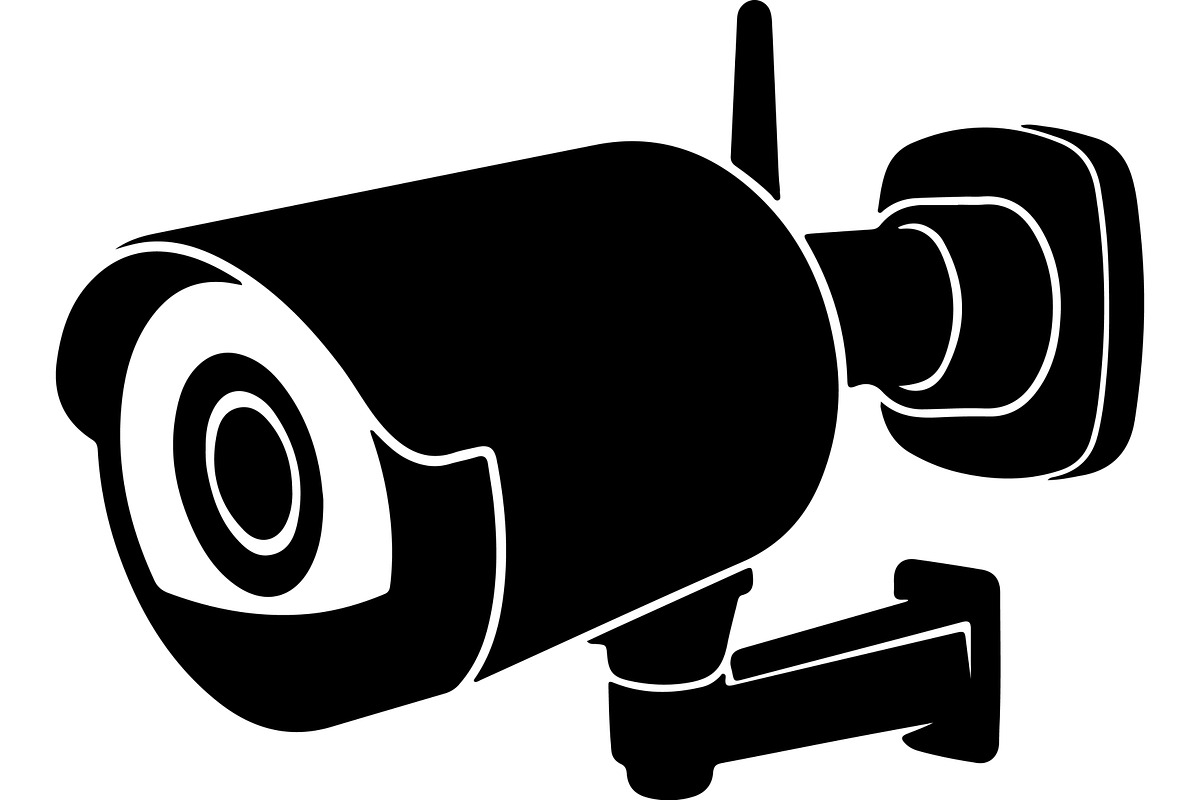 Security camera icons, a Technology Illustration by jahid234 (Photo 8 of 13)