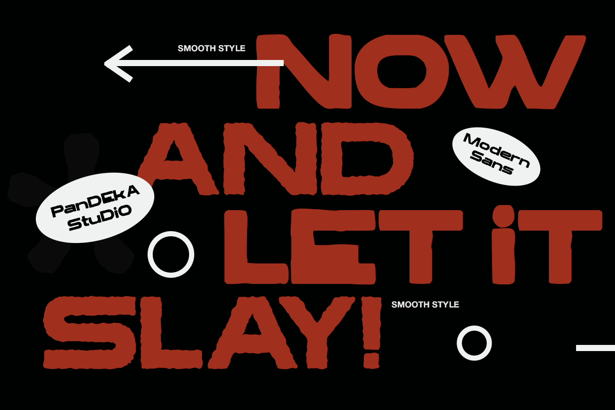 Dirtoea - Urban Dirt Ink Font, a Sans Serif Font by Pandeka Studio (Photo 4 of 9)