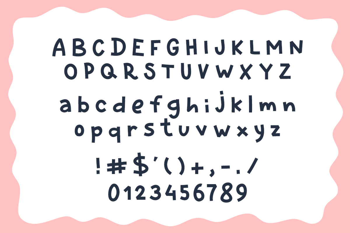 Penbox| comics style font, a Sans Serif Font by wowomnom (Photo 2 of 5)