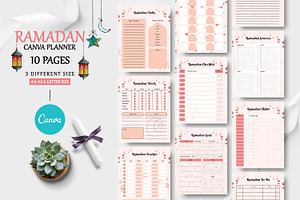 Ramadan Printable Canva Planner