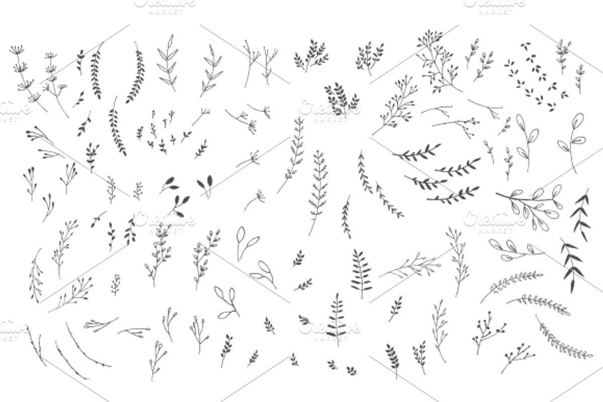 Branches, Wreaths & Laurels - Bundle, an Illustration by Shh! Maker Design (Photo 3 of 5)