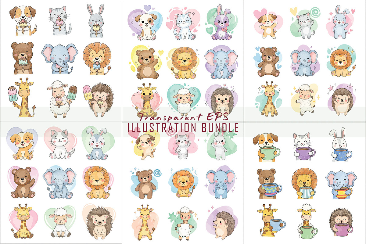 Charming animal illustrations for ki, an Animal Illustration by Sofia's Fashion (Photo 2 of 3)