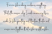 Sometime | Script Font, a Handwritten Font by Scratchones (Thumbnail 6 of 8)