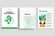 Mental Health Awareness EBook Layout, an UI Kit Template by ContestDesign (Thumbnail 2 of 6)