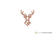 Minimal Deer Modern Logo, a Branding & Logo Template by Vectorium Studio (Thumbnail 7 of 12)