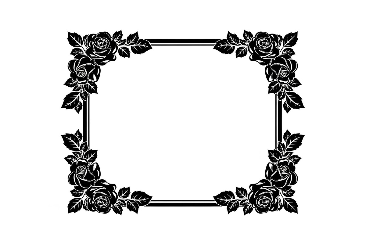 Floral Decorative Frame Vector Bundl, an Illustration by musafir_fashion (Photo 51 of 51)