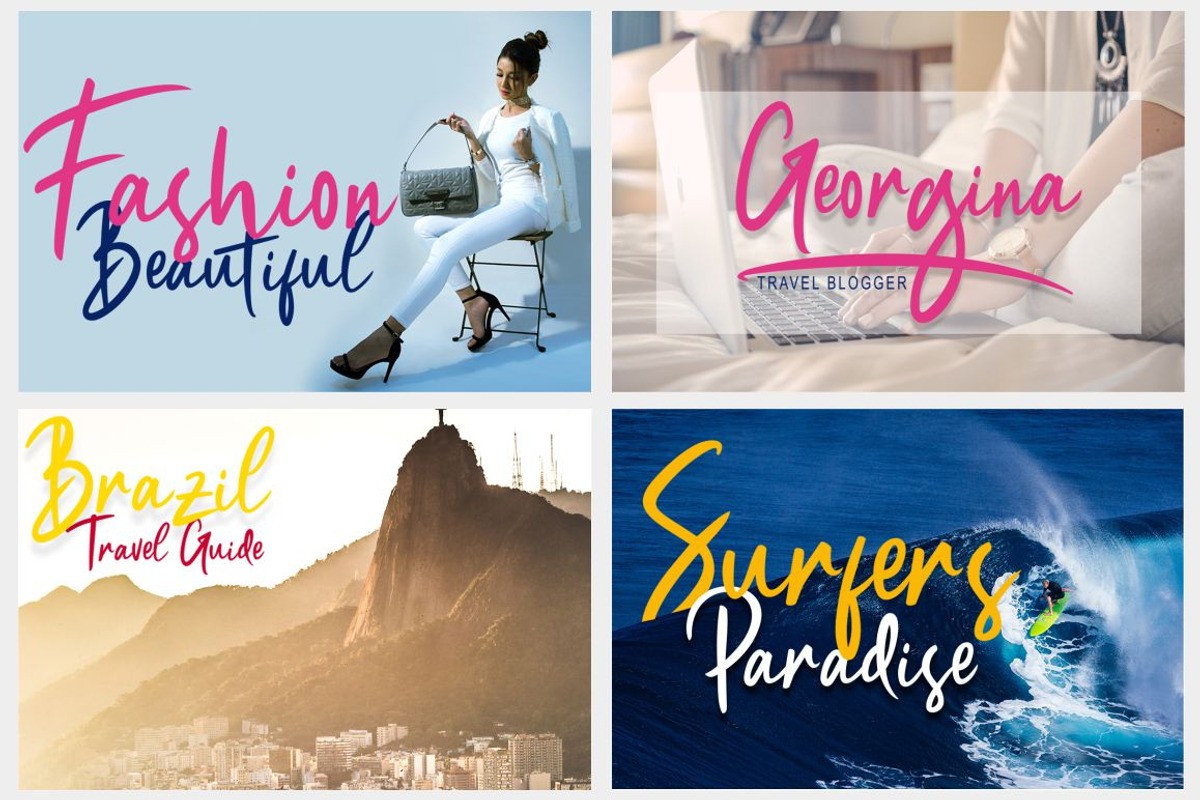 All in one Font Bundles, a Script Font by MSG Studio (Photo 9 of 15)
