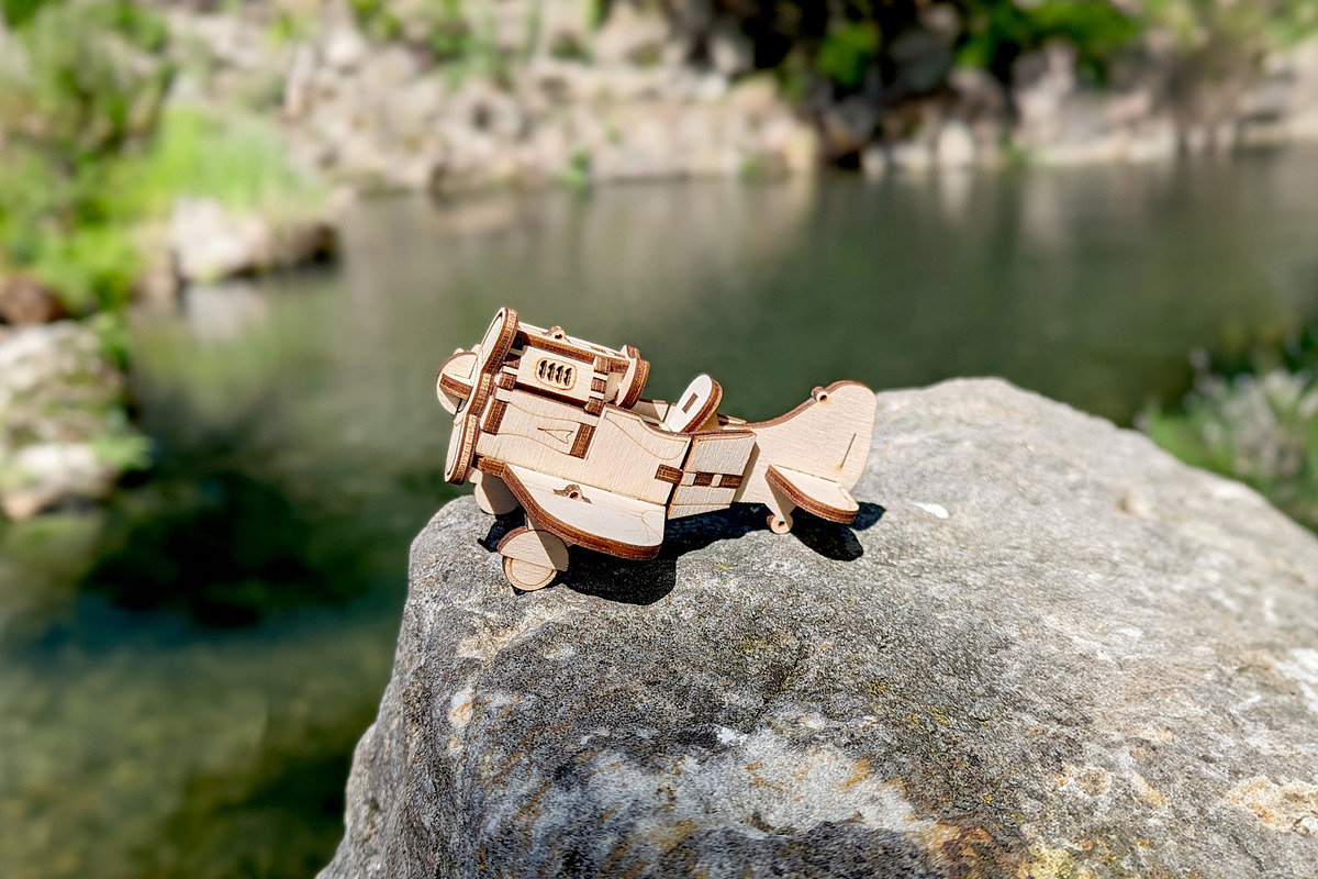 Cartoon Airplane - Laser Cut Files, an Object Graphic by VectorPainter (Photo 10 of 17)