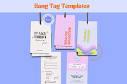 Ecommerce Hang Tag Canva Templates, a Card Template by Hell Yeah Designs (Thumbnail 1 of 10)