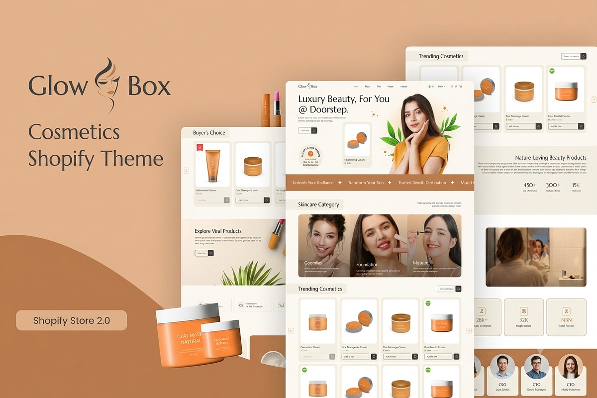 Glowbox Cosmetics Shop Shopify Theme, a Shopify Template by ThemesRain (Photo 1 of 3)