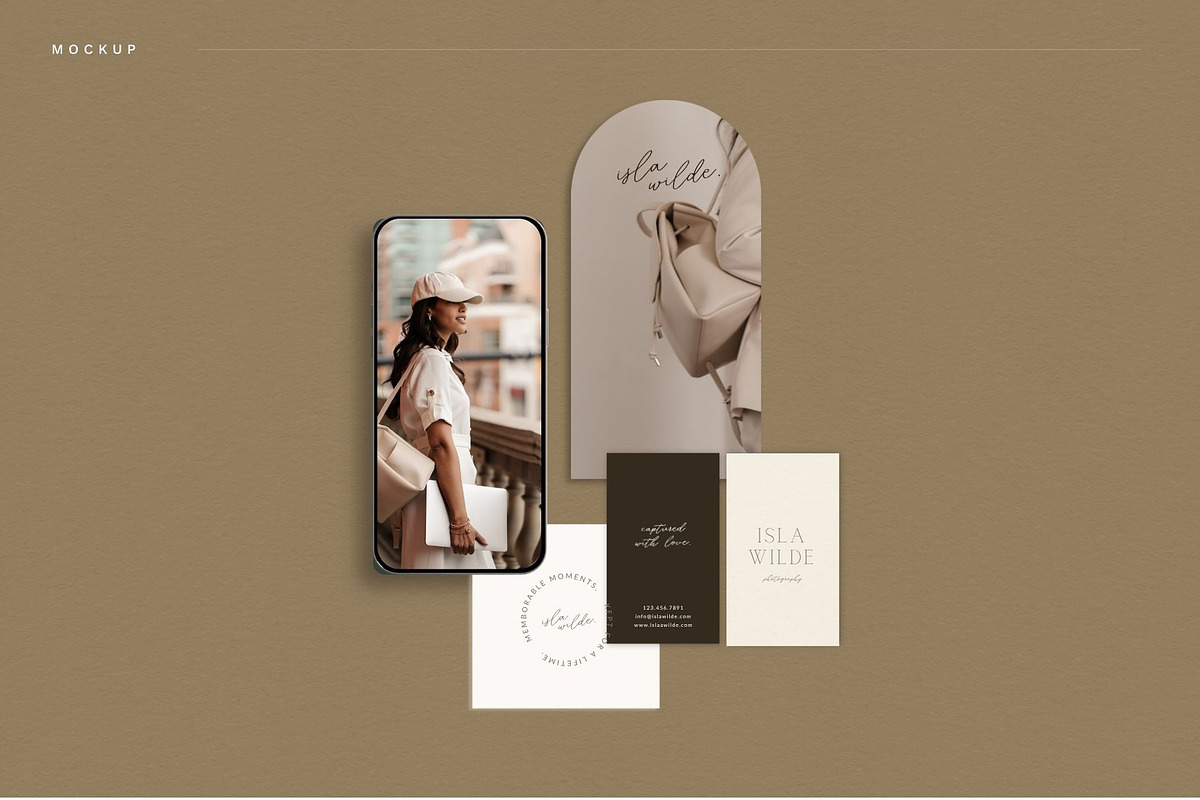 Feminine Photography Logo Kit, a Branding & Logo Template by Ederra Design (Photo 14 of 16)