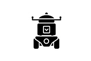Friendly Robot Silhouettes Bundle, an Illustration by musafir_fashion (Thumbnail 5 of 13)