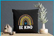 Be Kind Rainbow Anti Bullying SVG, a Graphic by Creativeusart (Thumbnail 4 of 4)