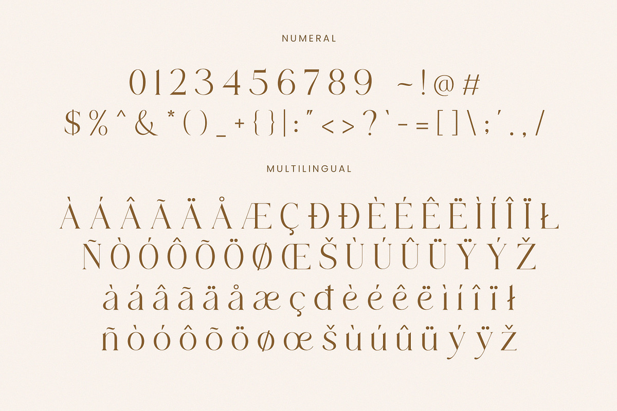 Mogan-Modern Serif Font, a Serif Font by Flawless And Co (Photo 9 of 11)