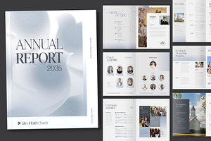 Church Annual Report Template