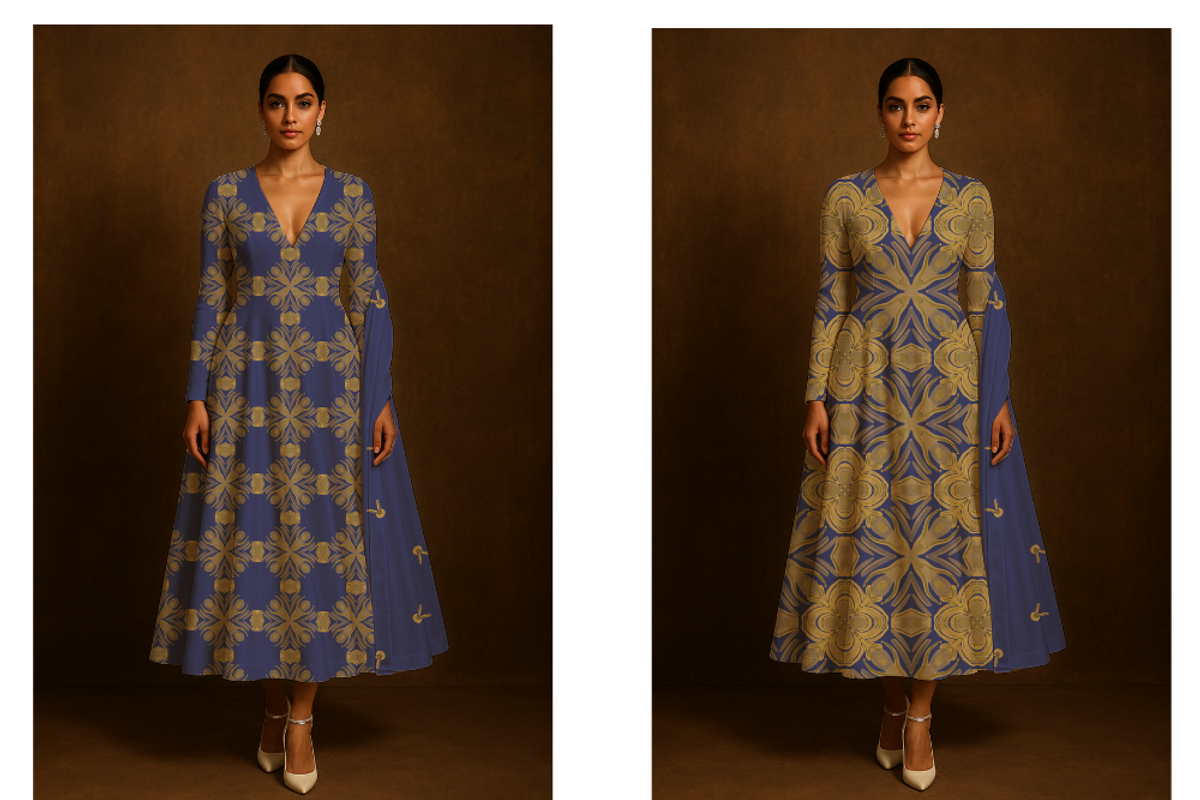 Terra Bloom, a Pattern Graphic by AashimaDesigns (Photo 2 of 5)