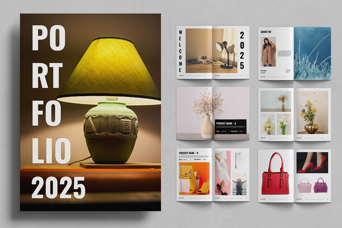 Photography Portfolio, a Magazine Template by ContestDesign (Photo 1 of 4)