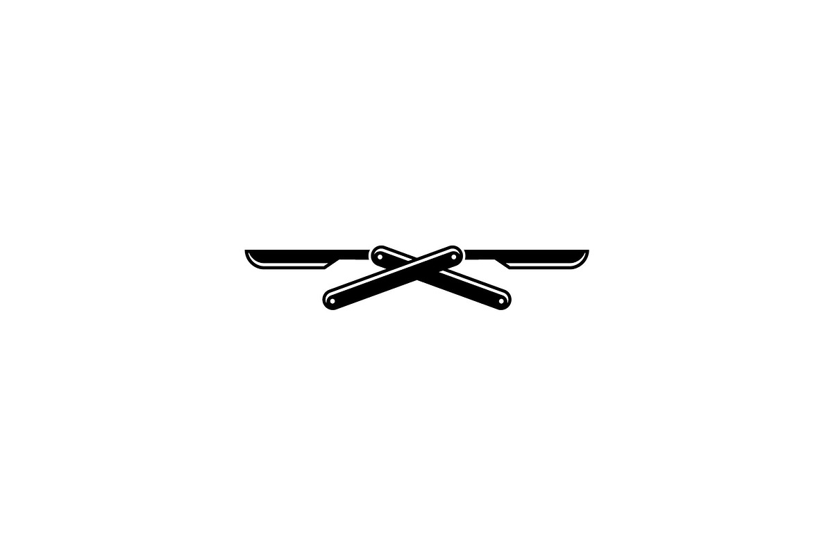 Straight Razor Barber Logo, a Branding & Logo Template by Luxury Logos (Photo 3 of 4)