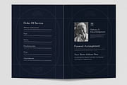 Minimal Funeral Program Layout, a Flyer Template by MightyDesign (Thumbnail 3 of 6)