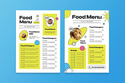 Green Anti Design Food Menu, a Flyer Template by Aiyari Graphic (Thumbnail 3 of 3)