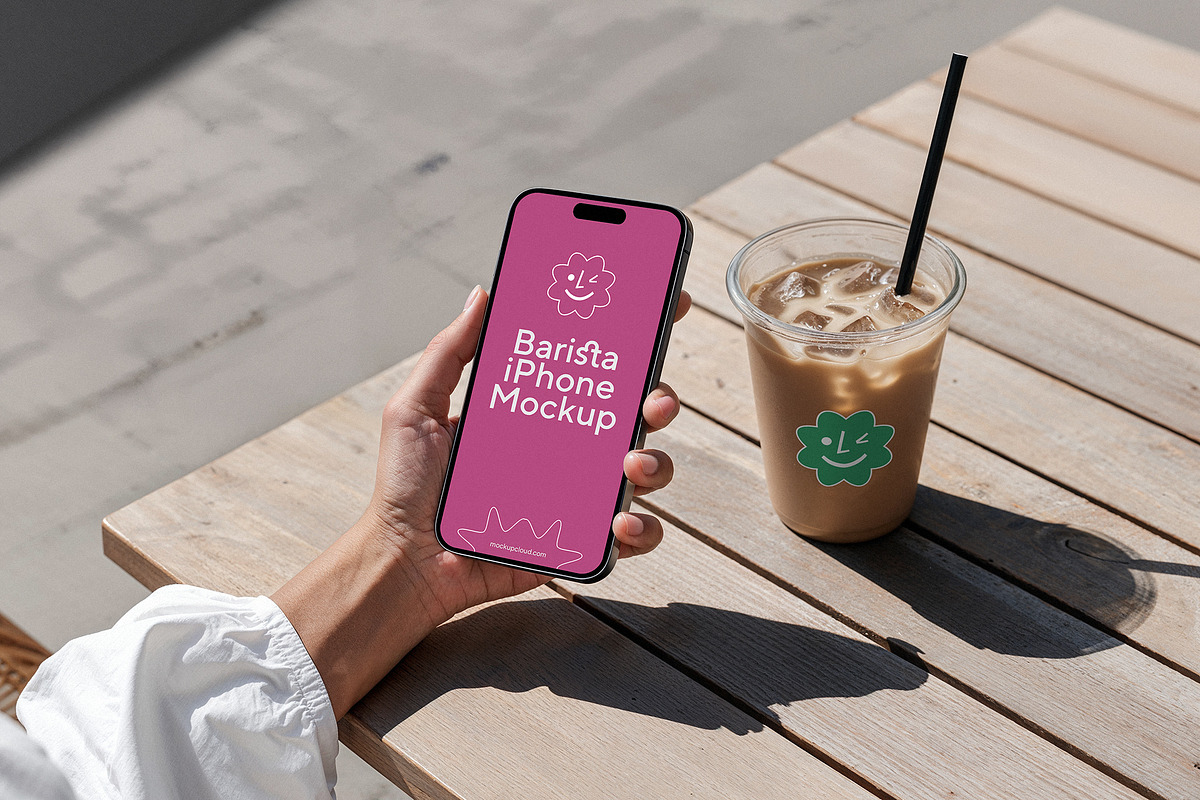 Barista Coffee Branding Mockups, a Mockup by Mockup Cloud (Photo 4 of 9)
