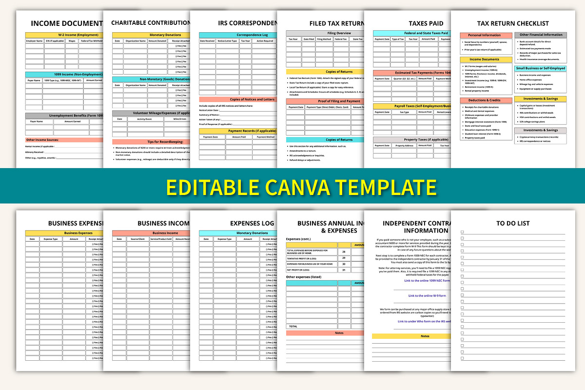 Tax Binder preview 7