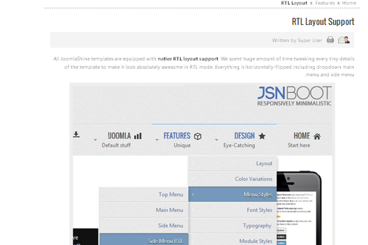 JSN Boot - Joomla Free Theme, a Websites & App Template by JoomlaShine (Photo 5 of 5)
