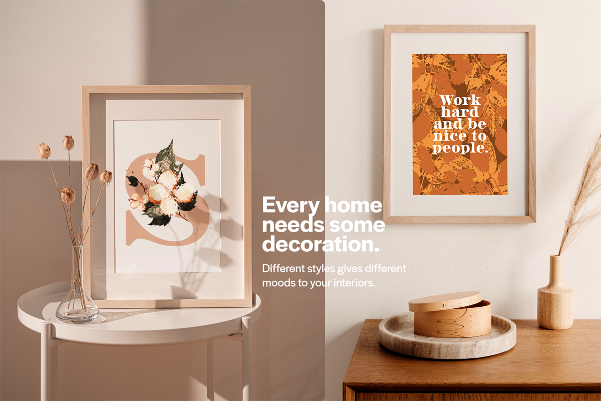 Stamped Prints of Leaves & Flowers, an Object Graphic by Yasir Ekinci (Photo 11 of 14)