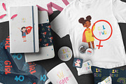 Girl power collection, an Illustration by Kate Art (Thumbnail 6 of 9)