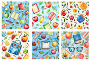 Back to School Digital Paper, an Illustration by SinaCreation (Thumbnail 2 of 5)