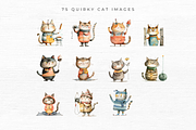 Quirky Cats Vol 2, an Animal Illustration by EllyandLima (Thumbnail 9 of 10)