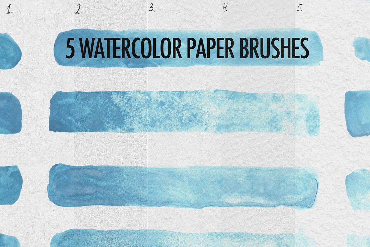 Watercolor Brushes For Procreate, a Brush Add-On by Nuclear Brushes (Photo 6 of 10)