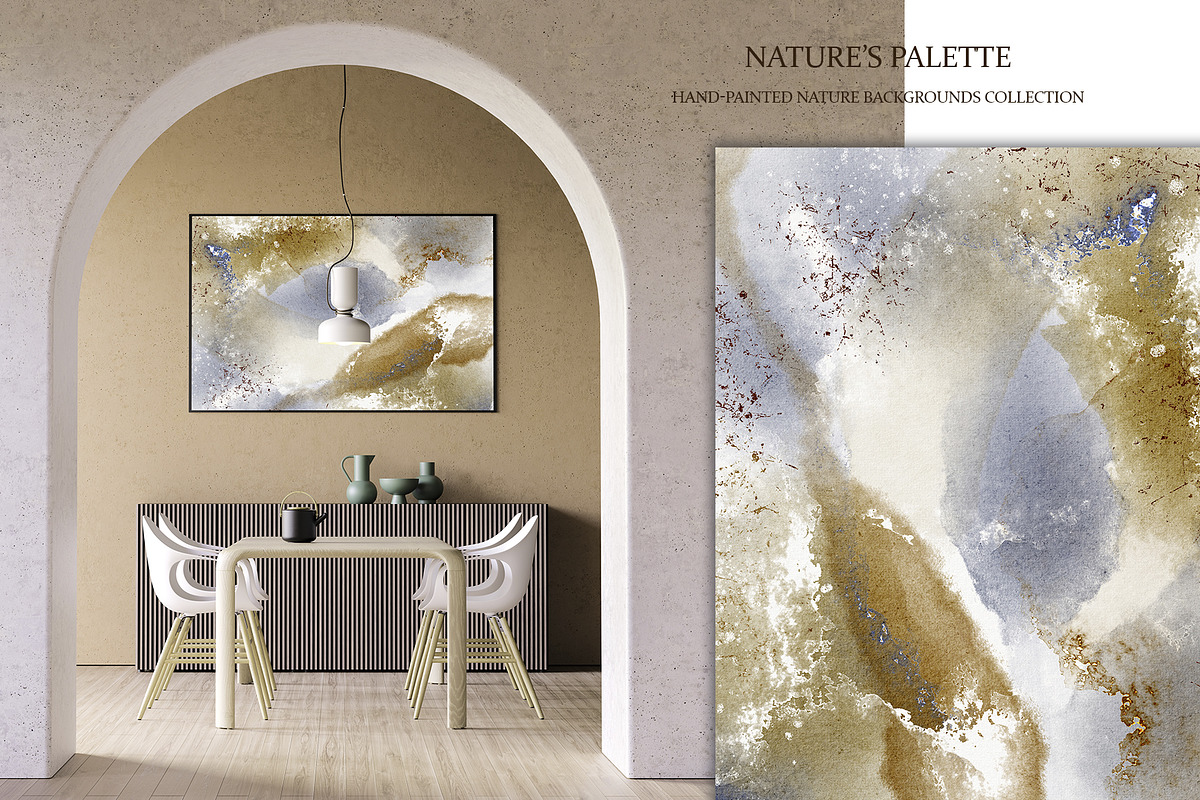 Watercolor Texture Backgrounds, a Background Graphic by LenArt (Photo 9 of 13)