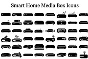 Smart Home Media Box Icons, an Icon by hafijul (Thumbnail 1 of 15)
