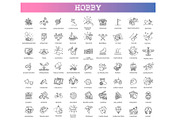 Hobbies and Interest Icons, an Object Illustration by Tettygreen (Thumbnail 1 of 3)
