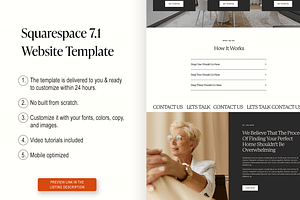 Real Estate Squarespace 7.1 Template