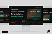Neurotech BCI Pitch Deck, a Presentation Template by Claymoon Lab (Thumbnail 1 of 7)
