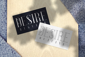 Desire - Luxury Serif Font